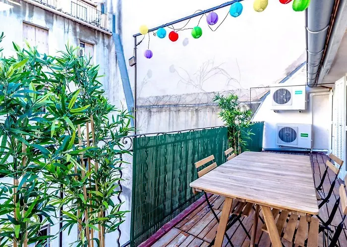 Canebiere 3 - Bel Appart Climatise Et Terrasse Sur La Canebiere